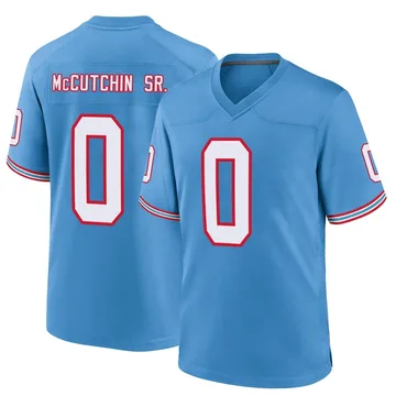 Men's Latrell McCutchin Sr. Tennessee Titans Nike Game Oilers Throwback Alternate Jersey - Light Blue