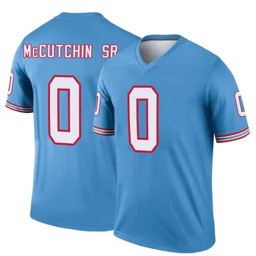 Men's Latrell McCutchin Sr. Tennessee Titans Nike Legend Oilers Throwback Jersey - Light Blue