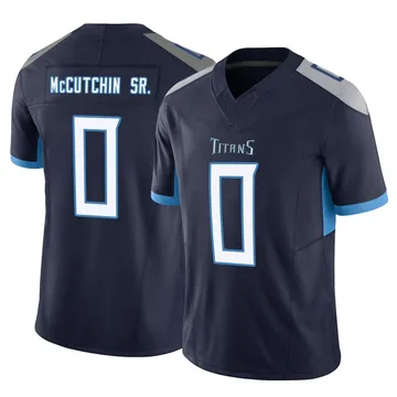 Men's Latrell McCutchin Sr. Tennessee Titans Nike Limited Vapor F.U.S.E. Jersey - Navy