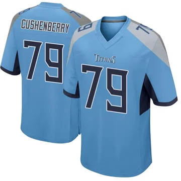 Men's Lloyd Cushenberry III Tennessee Titans Nike Game Jersey - Light Blue