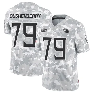 Men's Lloyd Cushenberry III Tennessee Titans Nike Limited 2024 Salute to Service Jersey - Arctic Camo