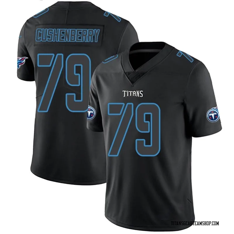 Men's Lloyd Cushenberry III Tennessee Titans Nike Limited Jersey - Black Impact
