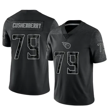 Men's Lloyd Cushenberry III Tennessee Titans Nike Limited Reflective Jersey - Black