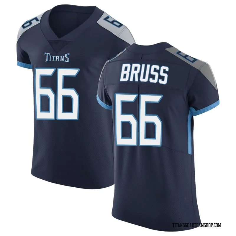 Men's Logan Bruss Tennessee Titans Nike Elite Vapor Untouchable Jersey - Navy