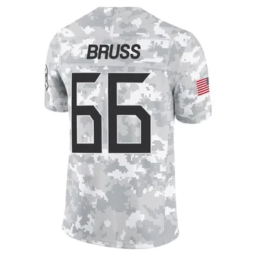 Men's Logan Bruss Tennessee Titans Nike Limited 2024 Salute to Service Jersey - Arctic Camo