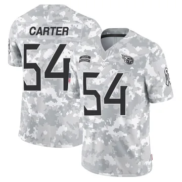 Men's Lorenzo Carter Tennessee Titans Nike Limited 2024 Salute to Service Jersey - Arctic Camo