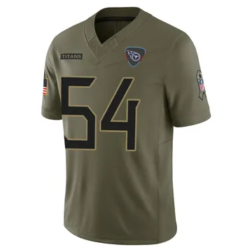 Men's Lorenzo Carter Tennessee Titans Nike Limited 2025 Salute to Service Jersey - Olive