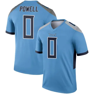 Men's Mani Powell Tennessee Titans Nike Legend Jersey - Light Blue