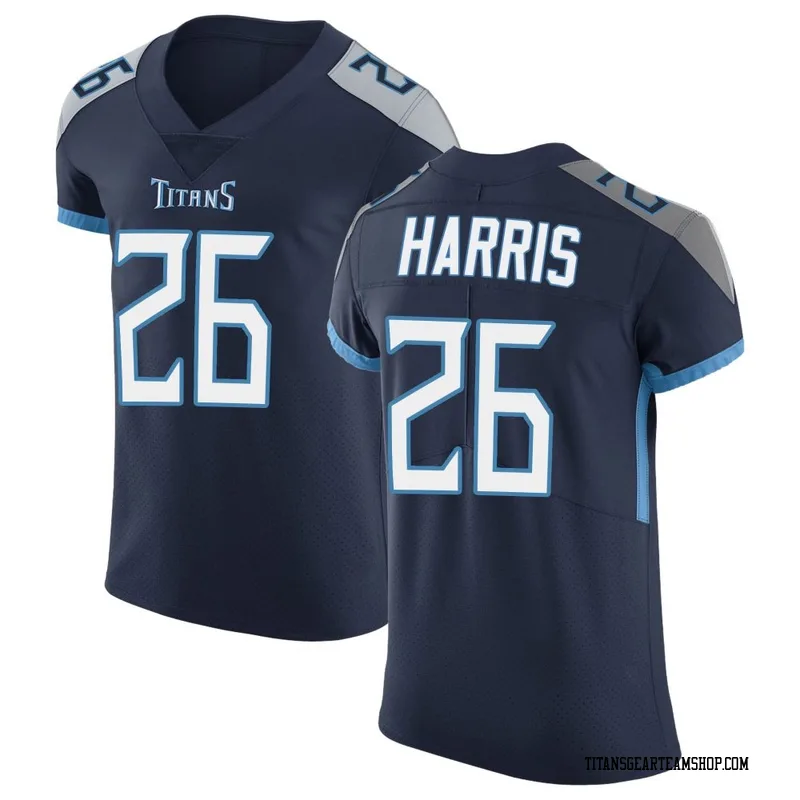 Men's Marcus Harris Tennessee Titans Nike Elite Vapor Untouchable Jersey - Navy
