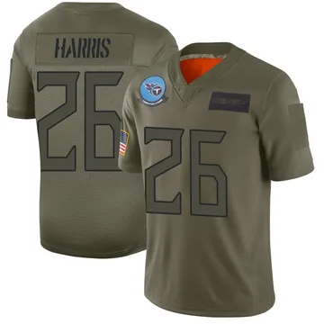 Men's Marcus Harris Tennessee Titans Nike Limited 2019 Salute to Service Jersey - Camo