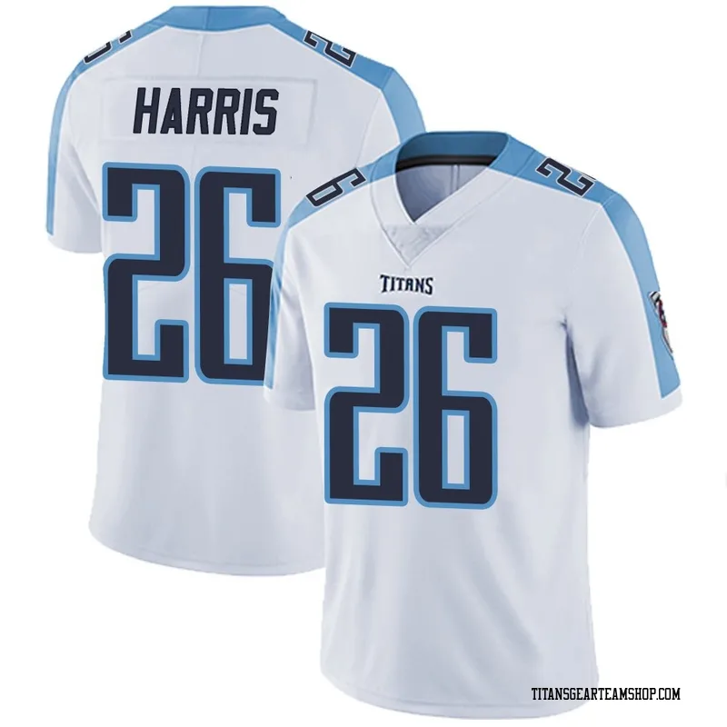 Men's Marcus Harris Tennessee Titans Nike Limited Vapor Untouchable Jersey - White
