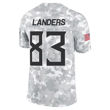 Men's Matt Landers Tennessee Titans Nike Limited 2024 Salute to Service Jersey - Arctic Camo