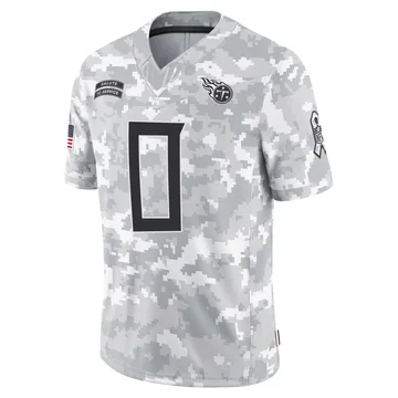 Men's Micah Bernard Tennessee Titans Nike Limited 2024 Salute to Service Jersey - Arctic Camo