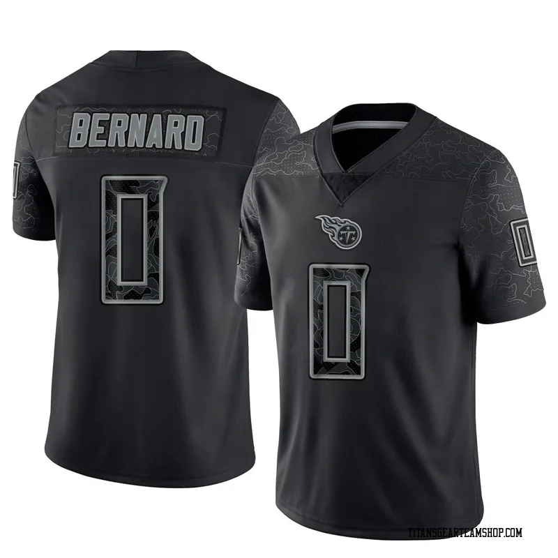 Men's Micah Bernard Tennessee Titans Nike Limited Reflective Jersey - Black