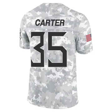 Men's Michael Carter Tennessee Titans Nike Limited 2024 Salute to Service Jersey - Arctic Camo