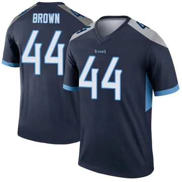 Men's Mike Brown Tennessee Titans Nike Legend Jersey - Navy