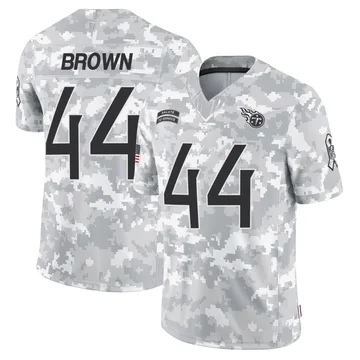 Men's Mike Brown Tennessee Titans Nike Limited 2024 Salute to Service Jersey - Arctic Camo