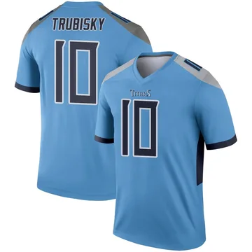 Men's Mitchell Trubisky Tennessee Titans Nike Legend Jersey - Light Blue