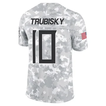 Men's Mitchell Trubisky Tennessee Titans Nike Limited 2024 Salute to Service Jersey - Arctic Camo