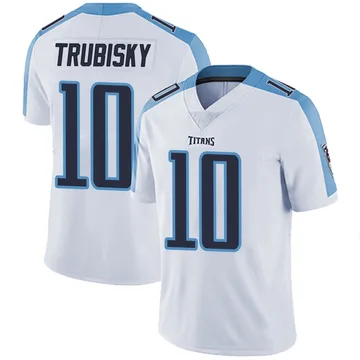 Men's Mitchell Trubisky Tennessee Titans Nike Limited Vapor Untouchable Jersey - White