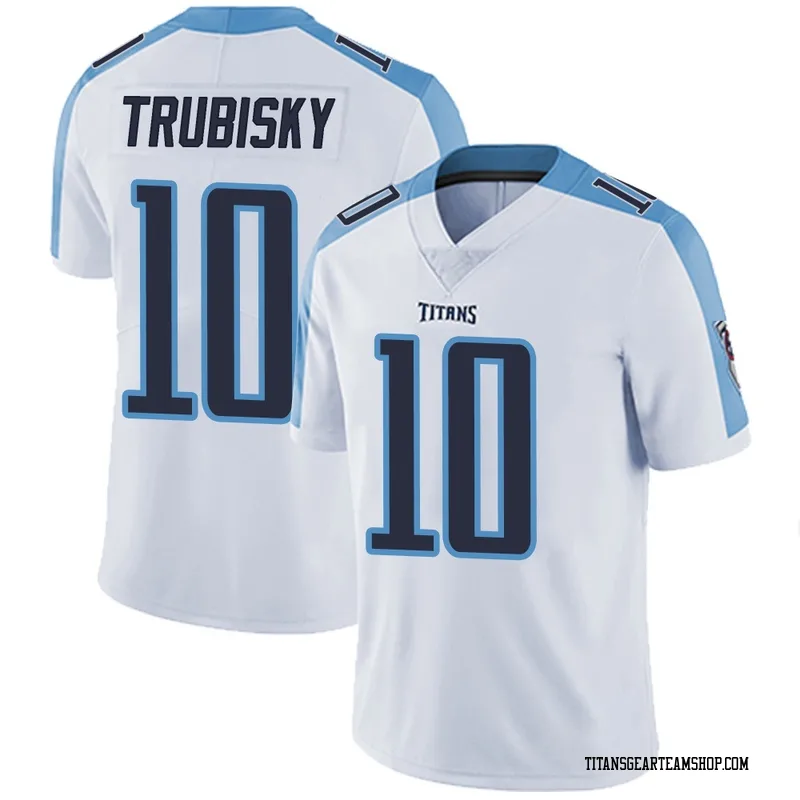 Men's Mitchell Trubisky Tennessee Titans Nike Limited Vapor Untouchable Jersey - White