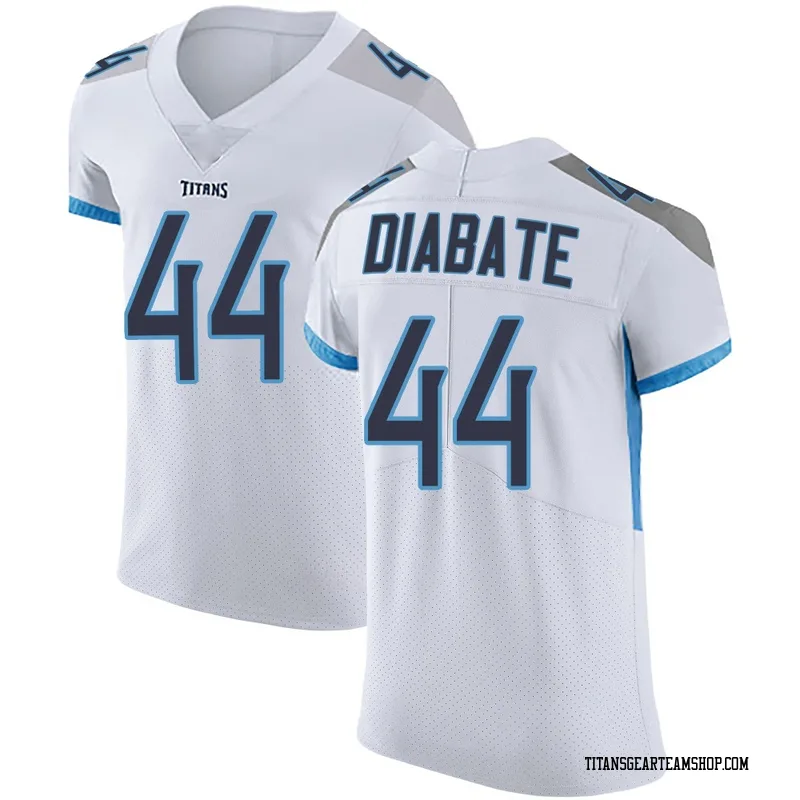 Men's Mohamoud Diabate Tennessee Titans Nike Elite Vapor Untouchable Jersey - White