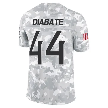 Men's Mohamoud Diabate Tennessee Titans Nike Limited 2024 Salute to Service Jersey - Arctic Camo