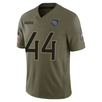 Men's Mohamoud Diabate Tennessee Titans Nike Limited 2025 Salute to Service Jersey - Olive