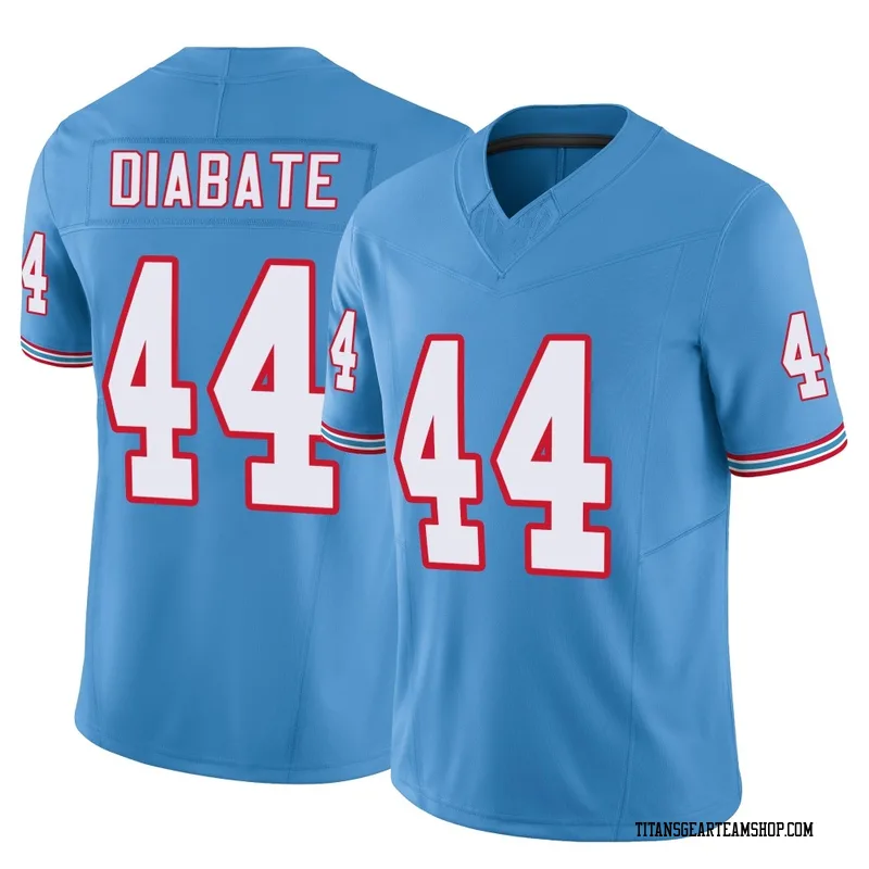 Men's Mohamoud Diabate Tennessee Titans Nike Limited Vapor F.U.S.E. Jersey - Light Blue