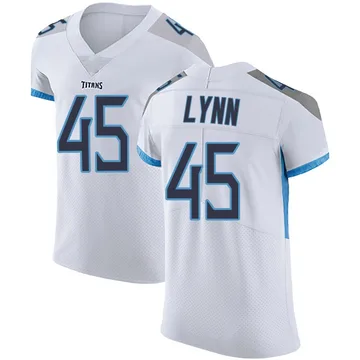 Men's Nate Lynn Tennessee Titans Nike Elite Vapor Untouchable Jersey - White