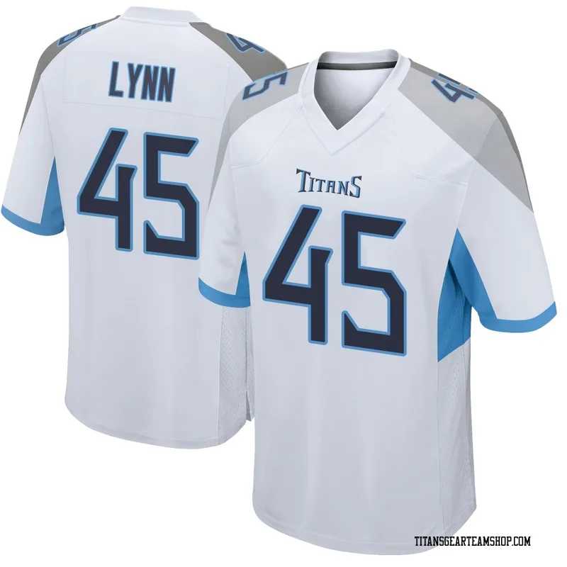 Men's Nate Lynn Tennessee Titans Nike Game Jersey - White