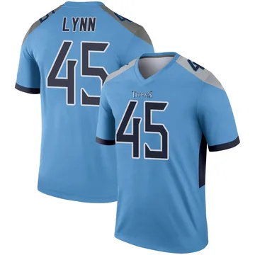 Men's Nate Lynn Tennessee Titans Nike Legend Jersey - Light Blue