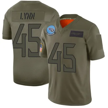 Men's Nate Lynn Tennessee Titans Nike Limited 2019 Salute to Service Jersey - Camo