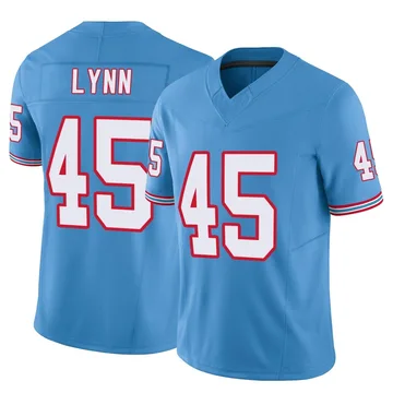 Men's Nate Lynn Tennessee Titans Nike Limited Vapor F.U.S.E. Jersey - Light Blue