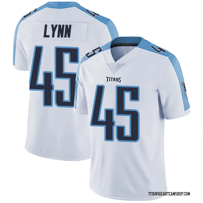 Men's Nate Lynn Tennessee Titans Nike Limited Vapor Untouchable Jersey - White