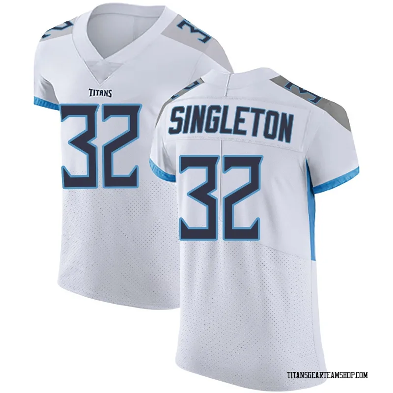 Men's Nicholas Singleton Tennessee Titans Nike Elite Vapor Untouchable Jersey - White