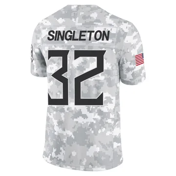 Men's Nicholas Singleton Tennessee Titans Nike Limited 2024 Salute to Service Jersey - Arctic Camo