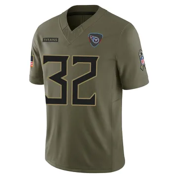 Men's Nicholas Singleton Tennessee Titans Nike Limited 2025 Salute to Service Jersey - Olive