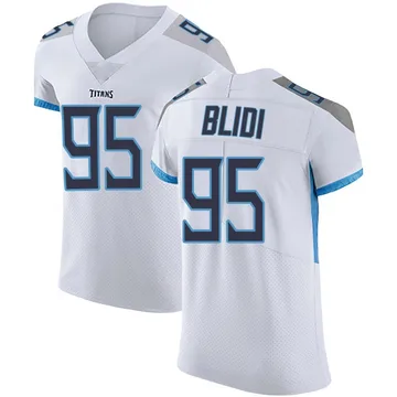 Men's Philip Blidi Tennessee Titans Nike Elite Vapor Untouchable Jersey - White