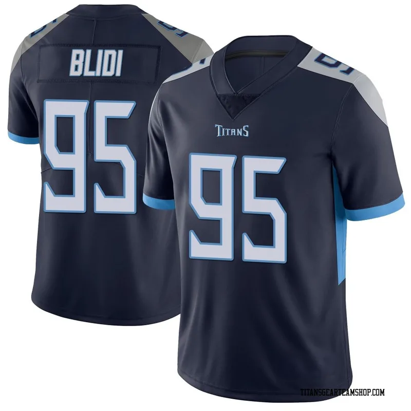 Men's Philip Blidi Tennessee Titans Nike Limited Vapor Untouchable Jersey - Navy