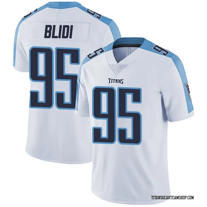 Men's Philip Blidi Tennessee Titans Nike Limited Vapor Untouchable Jersey - White