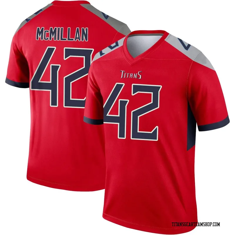 Men's Raekwon McMillan Tennessee Titans Nike Legend Inverted Jersey - Red