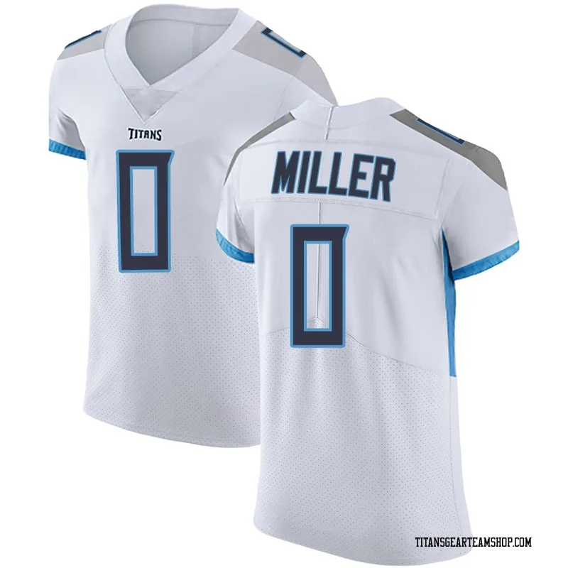Men's Rasheed Miller Tennessee Titans Nike Elite Vapor Untouchable Jersey - White