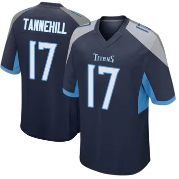 Men's Ryan Tannehill Tennessee Titans Nike Game Jersey - Navy