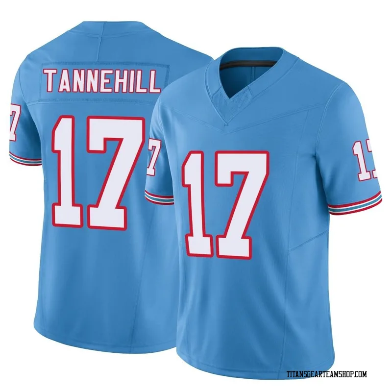 Men's Ryan Tannehill Tennessee Titans Nike Limited Vapor F.U.S.E. Jersey - Light Blue