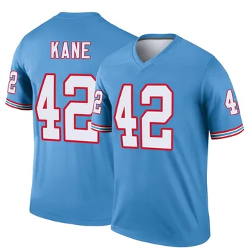 Men's Sanoussi Kane Tennessee Titans Nike Legend Oilers Throwback Jersey - Light Blue