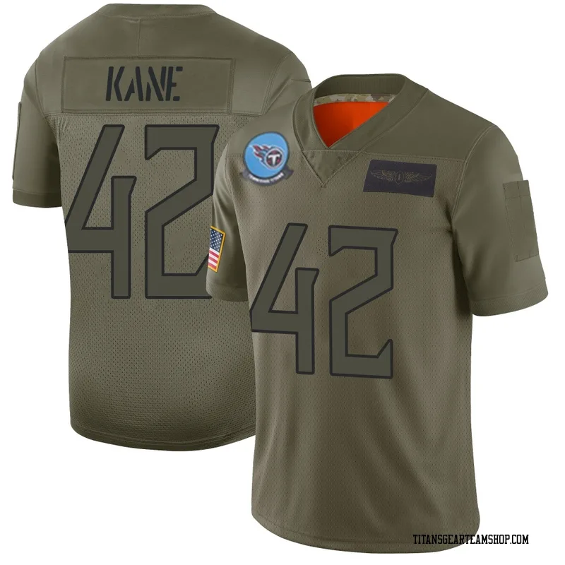 Men's Sanoussi Kane Tennessee Titans Nike Limited 2019 Salute to Service Jersey - Camo
