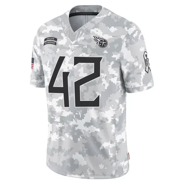 Men's Sanoussi Kane Tennessee Titans Nike Limited 2024 Salute to Service Jersey - Arctic Camo
