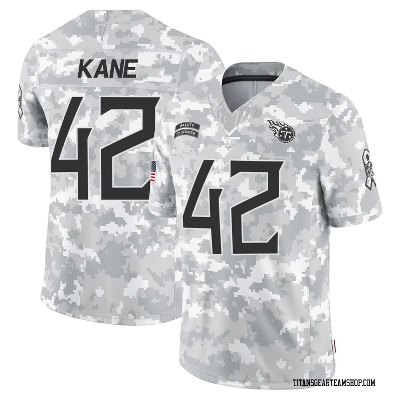 Men's Sanoussi Kane Tennessee Titans Nike Limited 2024 Salute to Service Jersey - Arctic Camo