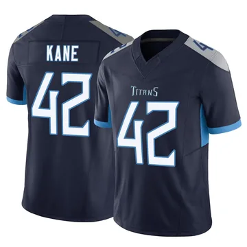 Men's Sanoussi Kane Tennessee Titans Nike Limited Vapor F.U.S.E. Jersey - Navy